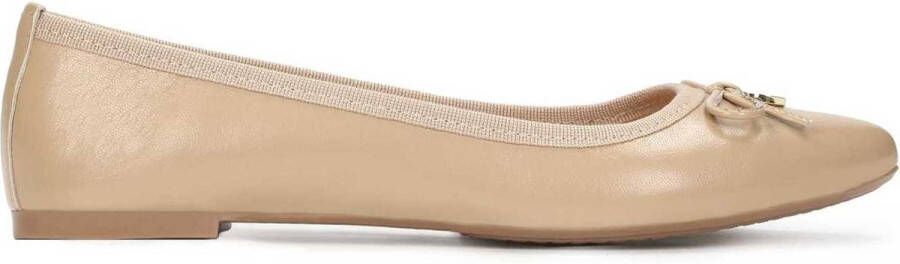 Kazar Dames beige ballerina's Beige Dames