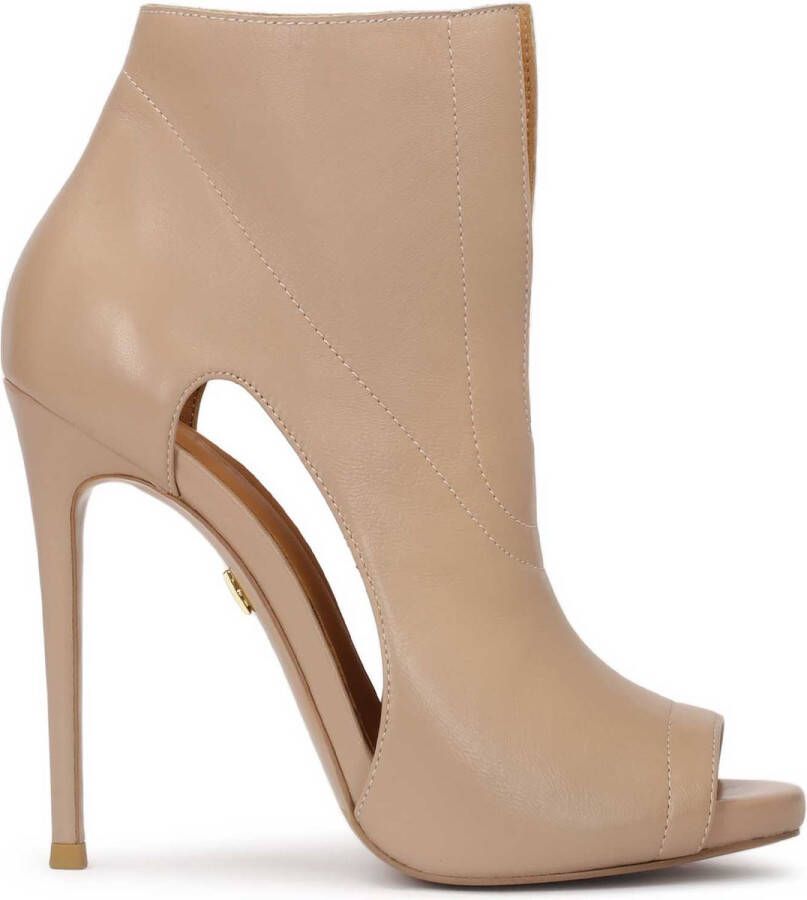 Kazar Bottes beige à bouts pointus pour femmes