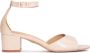 Kazar Beige sandalen voor dames op een comfortabele hak Beige Dames - Thumbnail 1