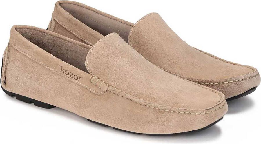Kazar Heren beige mocassins Beige Heren
