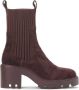 Kazar Dames beige platte enkellaarsjes Brown Dames - Thumbnail 1