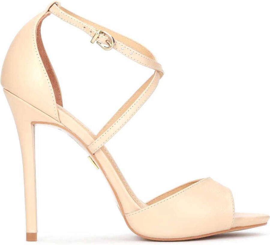 Kazar Dames beige sandalen Beige Dames
