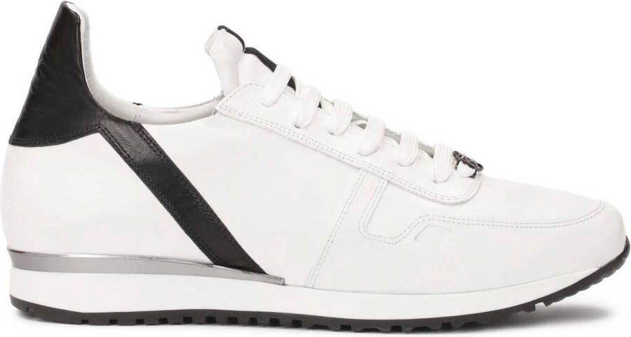 Kazar Black and white high heel sneakers