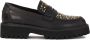 Kazar Zwarte halfschoenen met gouden strass Black Dames - Thumbnail 1
