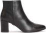 Kazar Black leather heeled boots - Thumbnail 1