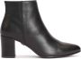 Kazar Zwarte leren laarzen met hak Black Dames - Thumbnail 3