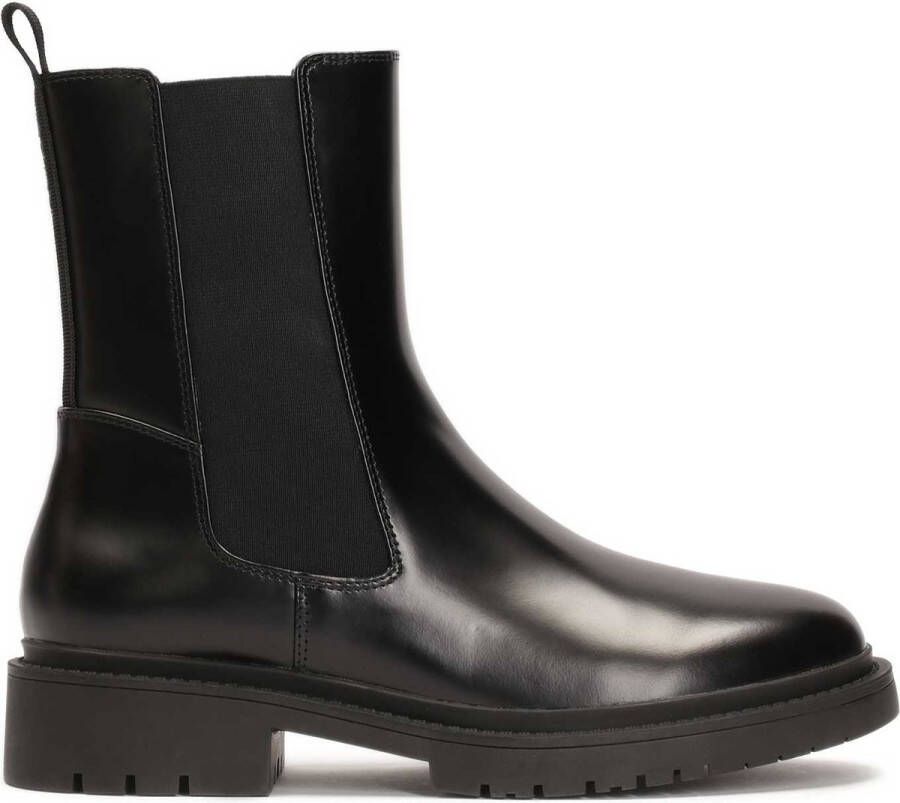 Kazar Black leather women's Chelsea boots