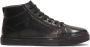 Kazar Black men's high top sneakers - Thumbnail 1