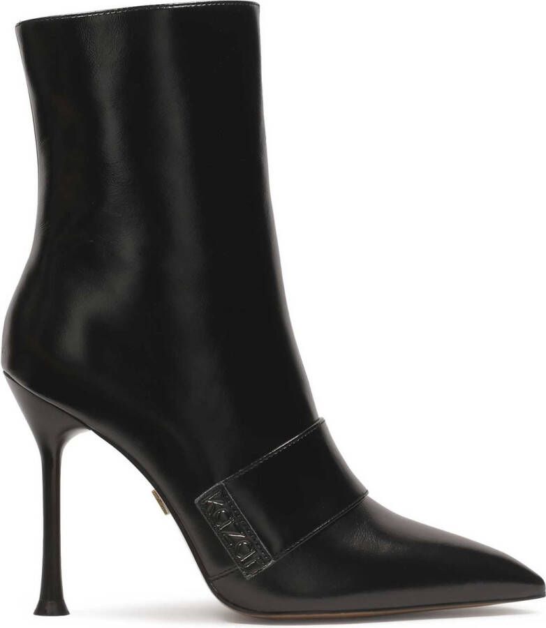 Kazar Black minimal style boots