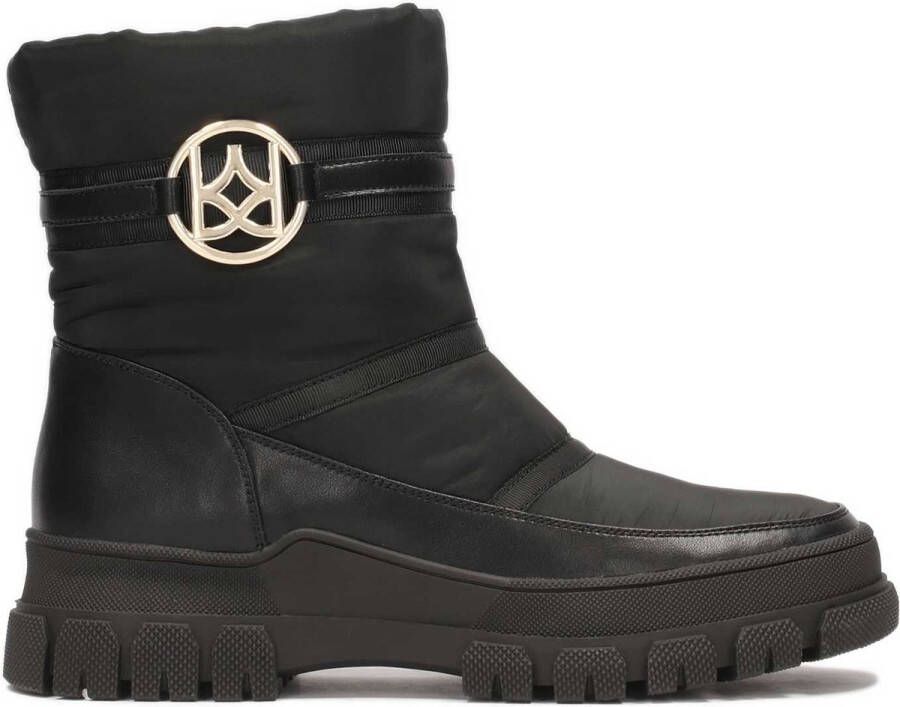 Kazar Black monogrammed snow boots