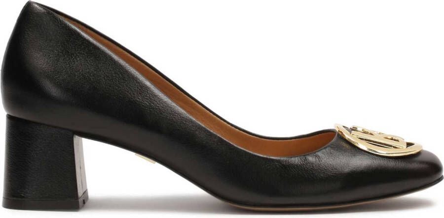 Kazar Black pumps with a medium heel