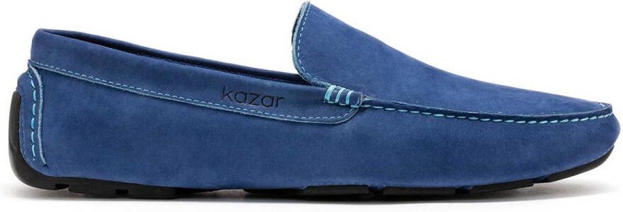 Kazar Blauwe mocassins voor heren Blue Heren