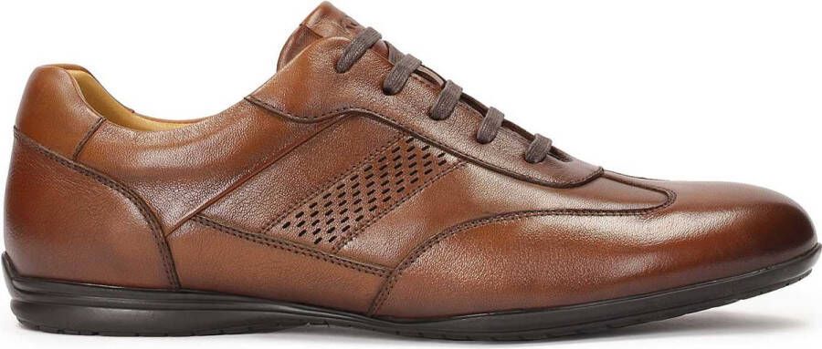 Kazar Brown half shoes in smart casual style