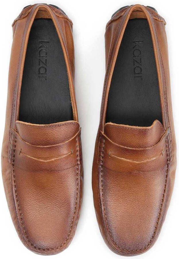 Kazar Bruine mocassins voor heren Brown Heren
