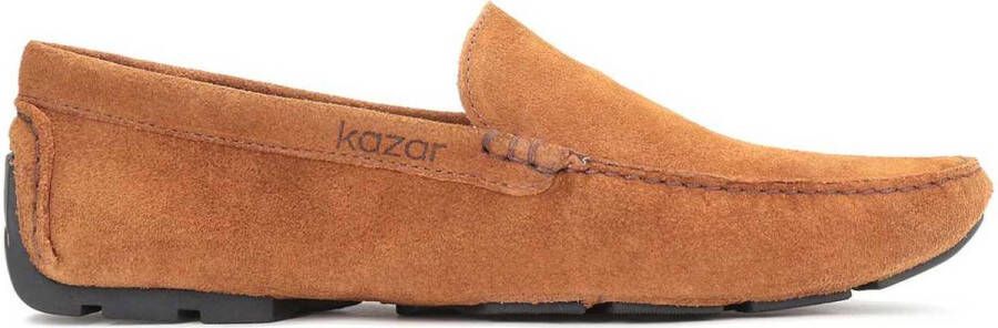 Kazar Bruine mocassins voor heren