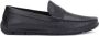 Kazar Heren chique zwarte mocassins met reliëfpatroon Black Heren - Thumbnail 1