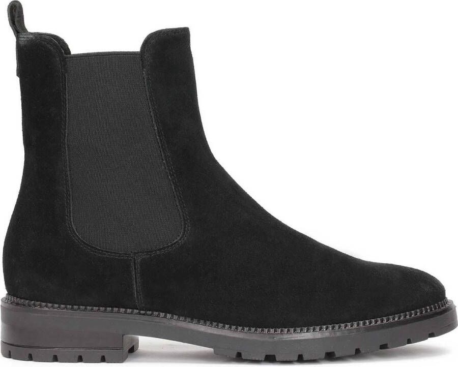 Kazar Classic black suede Chelsea boots