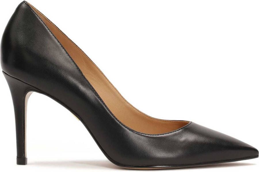 Kazar Classic leather pumps on a high stiletto heel