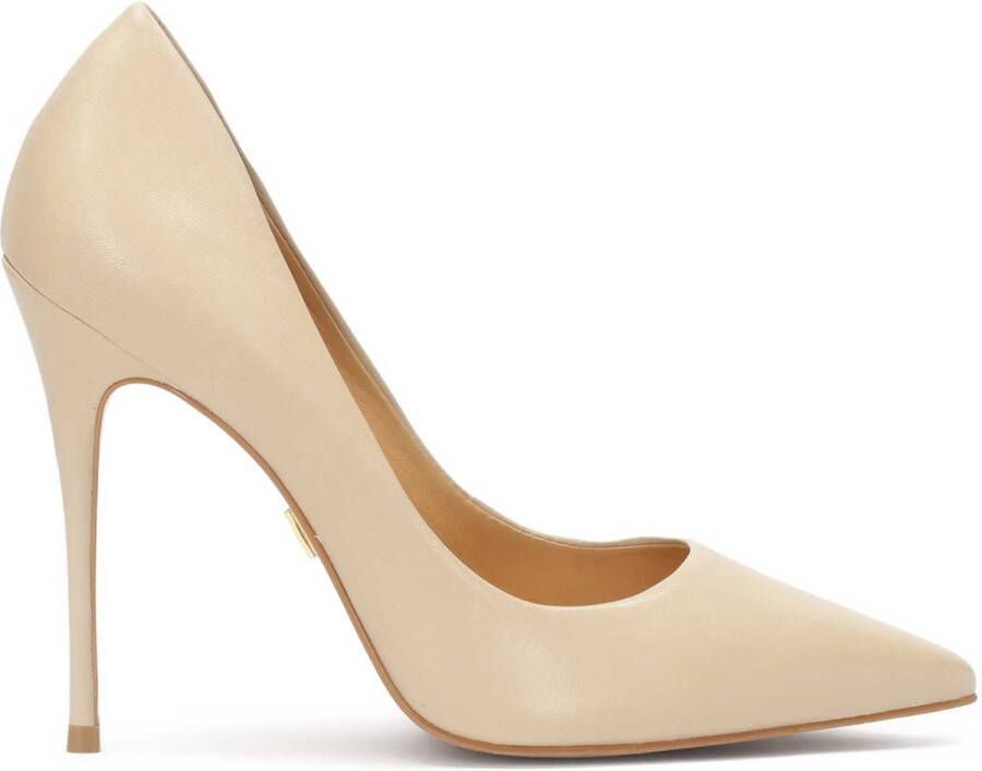 Kazar Klassieke Beige Stiletto Pumps Beige Dames