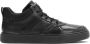 Kazar Zwarte Leren Sneakers Urban Stijl Black Heren - Thumbnail 1