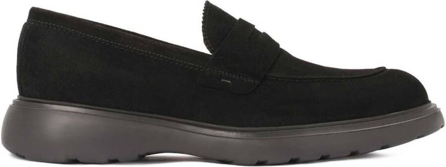 Kazar Comfortabele suède slip-on casual herenschoenen