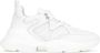 Kazar Comfortabele witte damessneakers gemaakt van leer en stof - Thumbnail 1