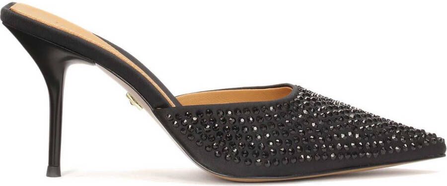 Kazar Crystal-embellished mules with built-in nose pads