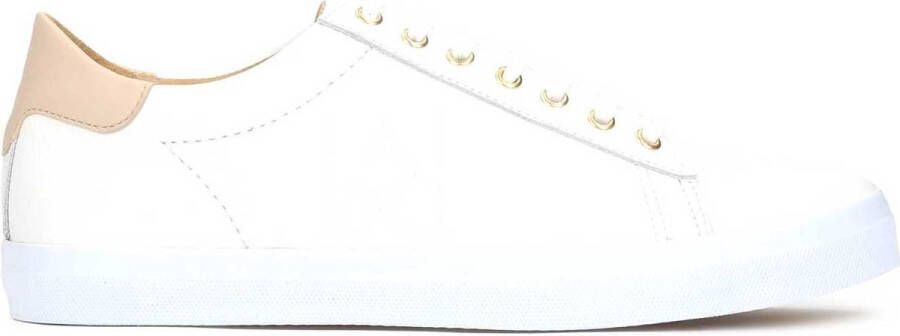 Kazar Dames witte sneakers