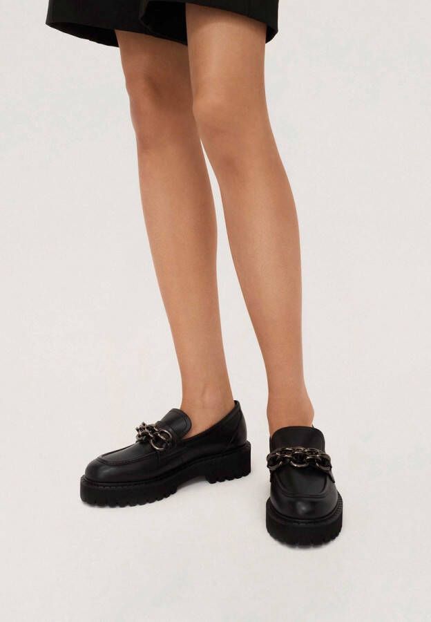 Kazar Instap Wandelschoenen met Kettingdetail Black Dames