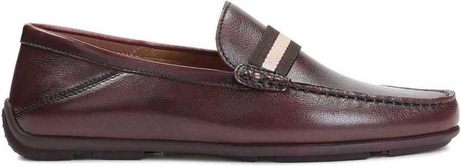 Kazar Mocassins pour hommes marron foncé à semelle souple