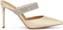 Kazar Elegante trouwmuiltjes met volle neus en juweelversiering Beige Dames - Thumbnail 3