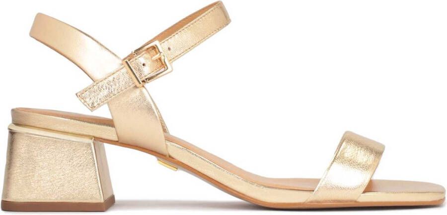 Kazar Elegante gouden minimalistische sandalen