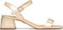 Kazar Elegante gouden minimalistische sandalen - Thumbnail 1