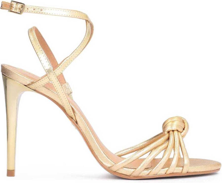 Kazar Elegante sandalen op een stiletto met een gesp rond de enkel