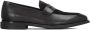 Kazar Elegante zwarte loafers voor heren van nerfleer en suède - Thumbnail 1