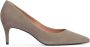 Kazar Donkerbruine pumps op een comfortabele lage hak Beige Dames - Thumbnail 1