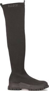 Kazar Flexible over the knee boots on a straight sole