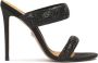 Kazar Flip-flops on a slender stiletto heel with crystals - Thumbnail 2
