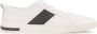 Kazar Baskets pour hommes de couleur blanc cassé avec inserts noirs - Thumbnail 1