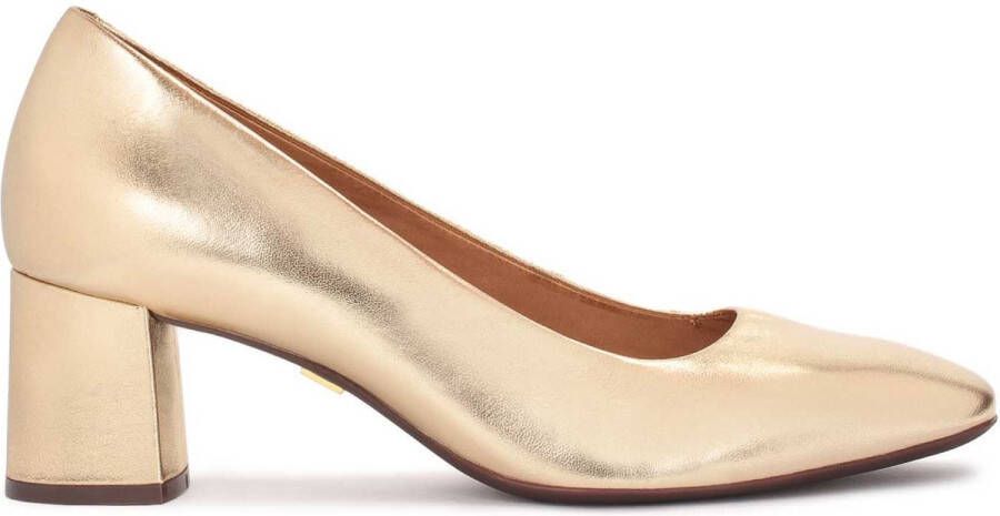 Kazar Gold pumps with comfort insole