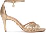 Kazar Gold sandals with full heel - Thumbnail 1