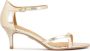 Kazar Gouden sandalen met volledige hak en lage hak Yellow Dames - Thumbnail 1