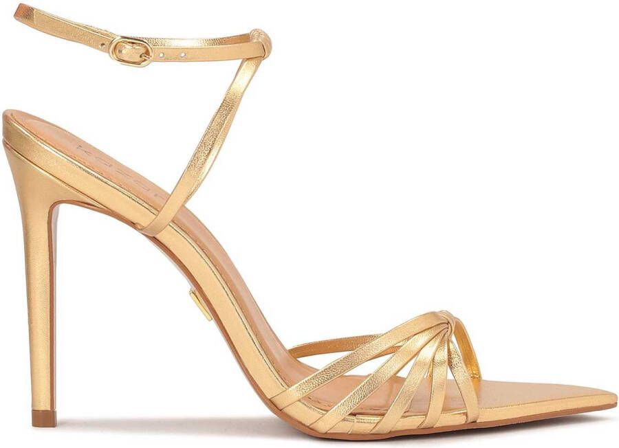 Kazar Gold sandals with pointed nose