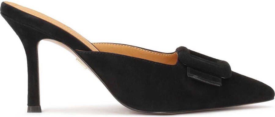 Kazar Heeled mules with a full pointy toe