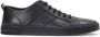 Kazar Zwarte leren sneakers voor heren in minimalistische stijl Black Heren - Thumbnail 1