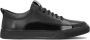 Kazar Zwarte Leren Sneakers met Elegante Inzetstukken Black Heren - Thumbnail 1