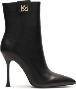 Kazar High-heeled leather boots