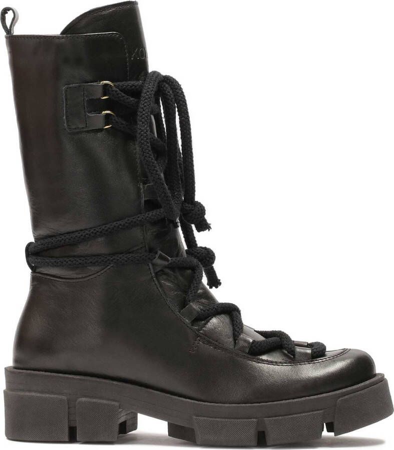 Kazar High laced leather boots