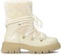 Kazar Insulated leather boots with synthetic fur - Thumbnail 1