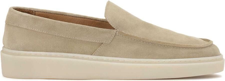 Kazar Beige suède instap sneakers voor heren